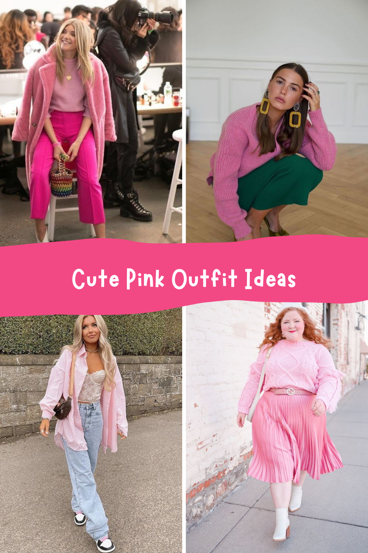 Cute Pink Outfit Ideas