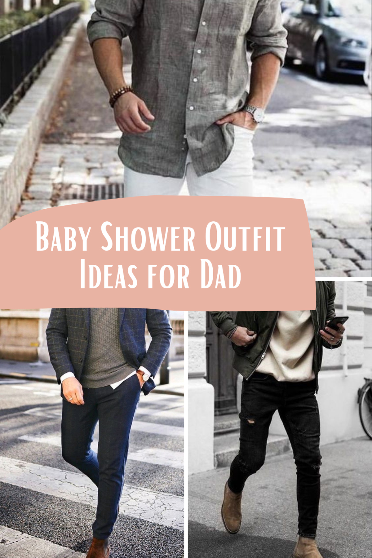 Baby Shower Outfit Ideas for Dad