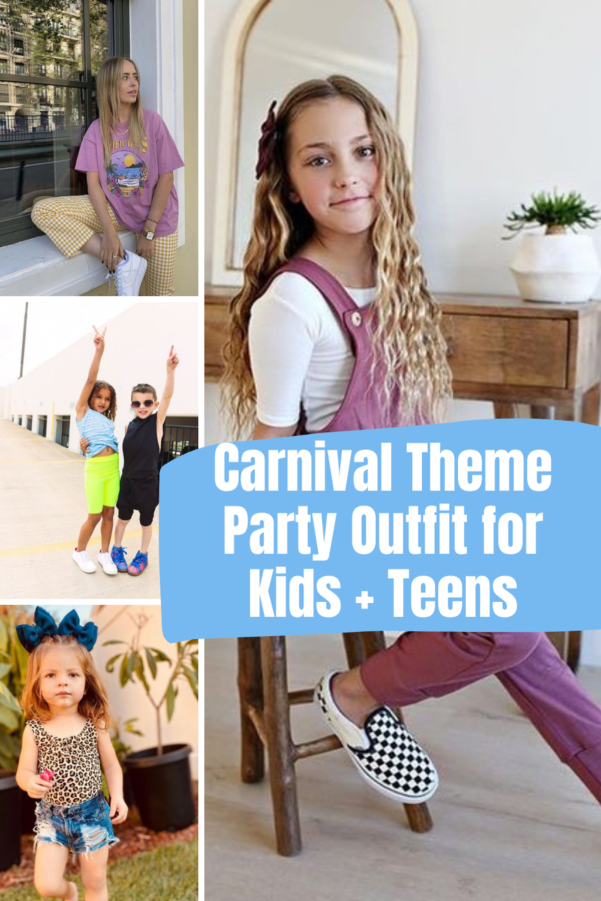 Carnival Theme Outfit Teens & Kids