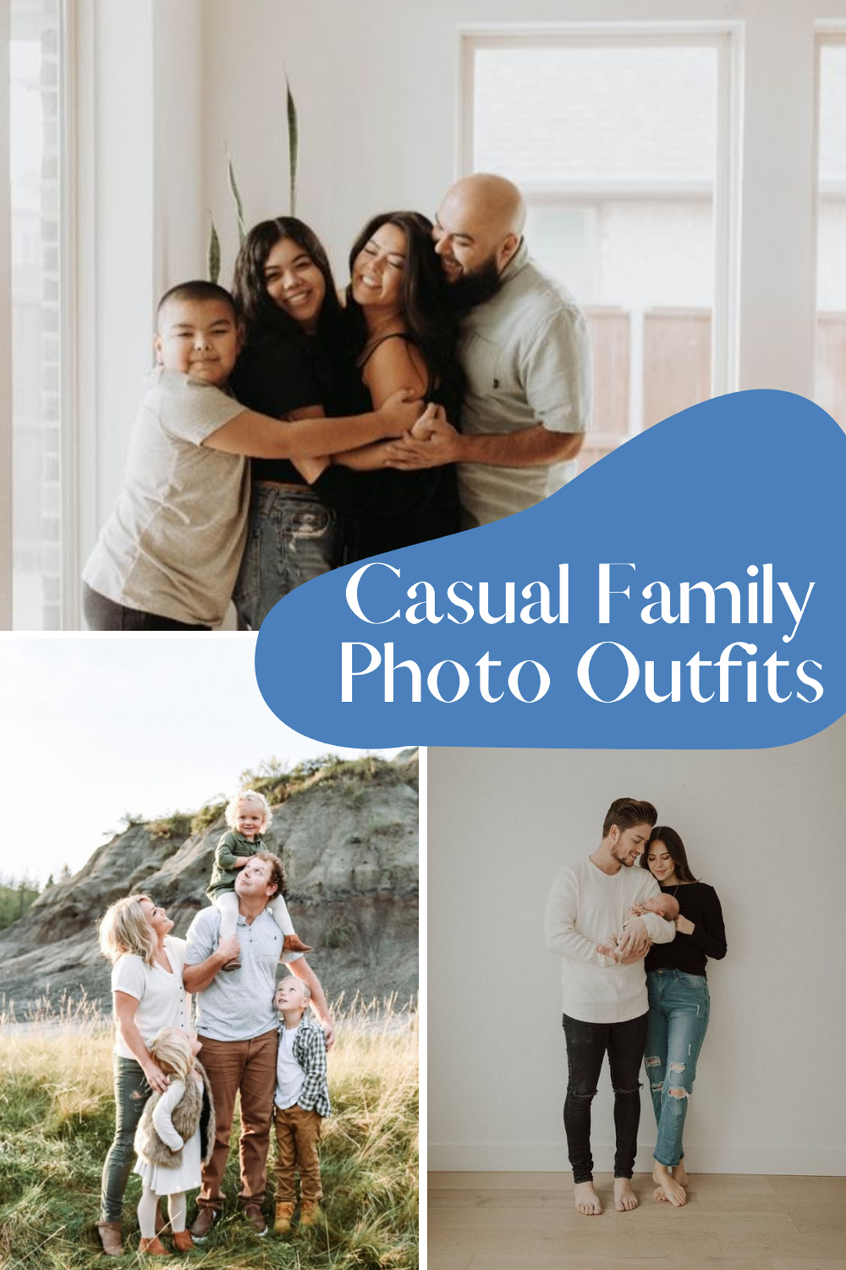 Casual Family Photo Outfits