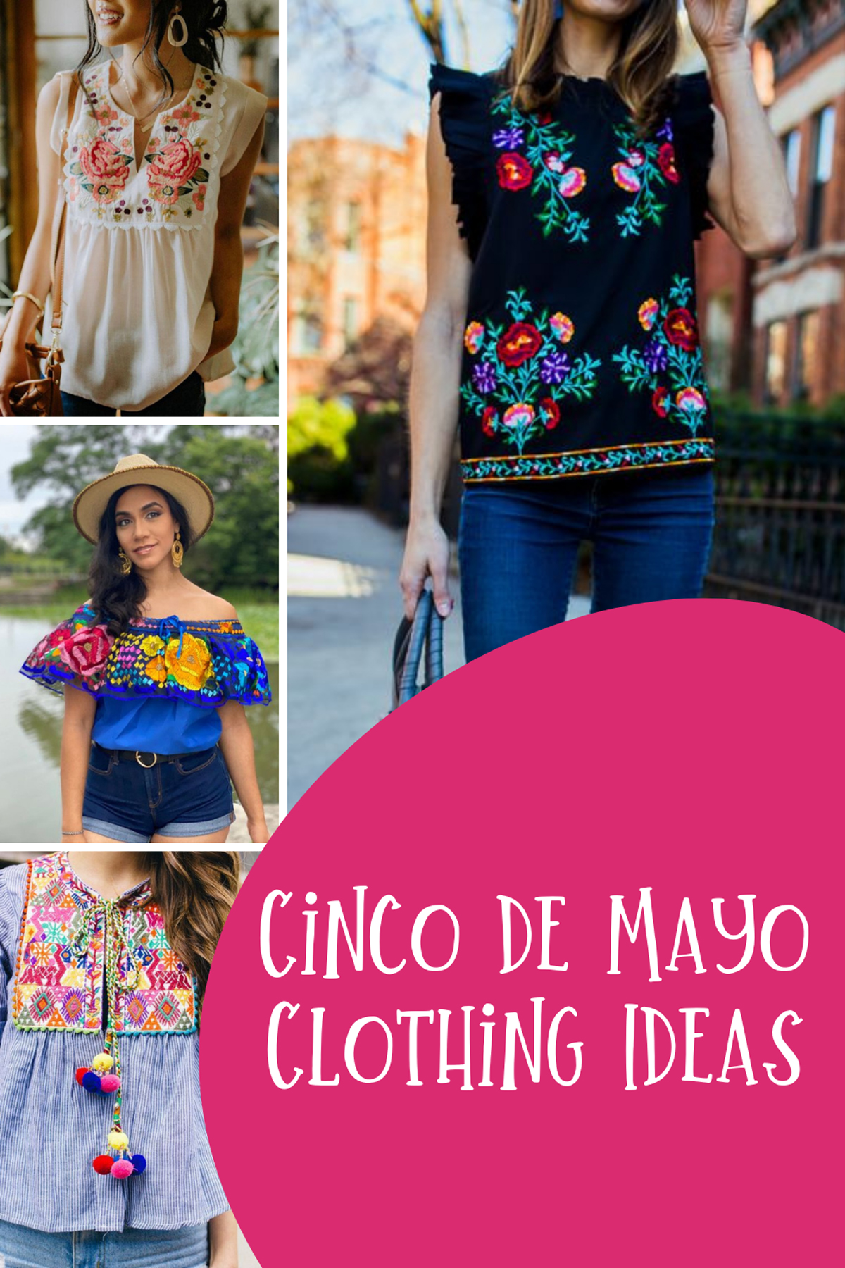 Mexican embroidered Clothing Ideas