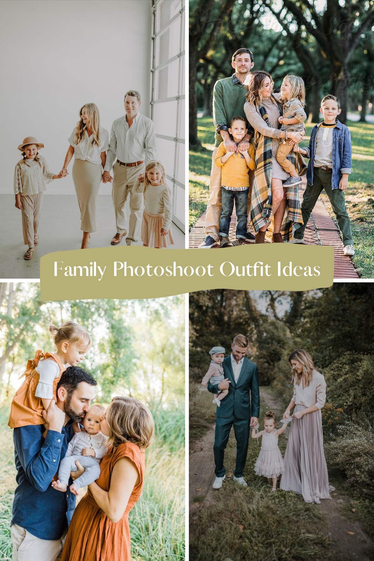 Family Outfits for Photos