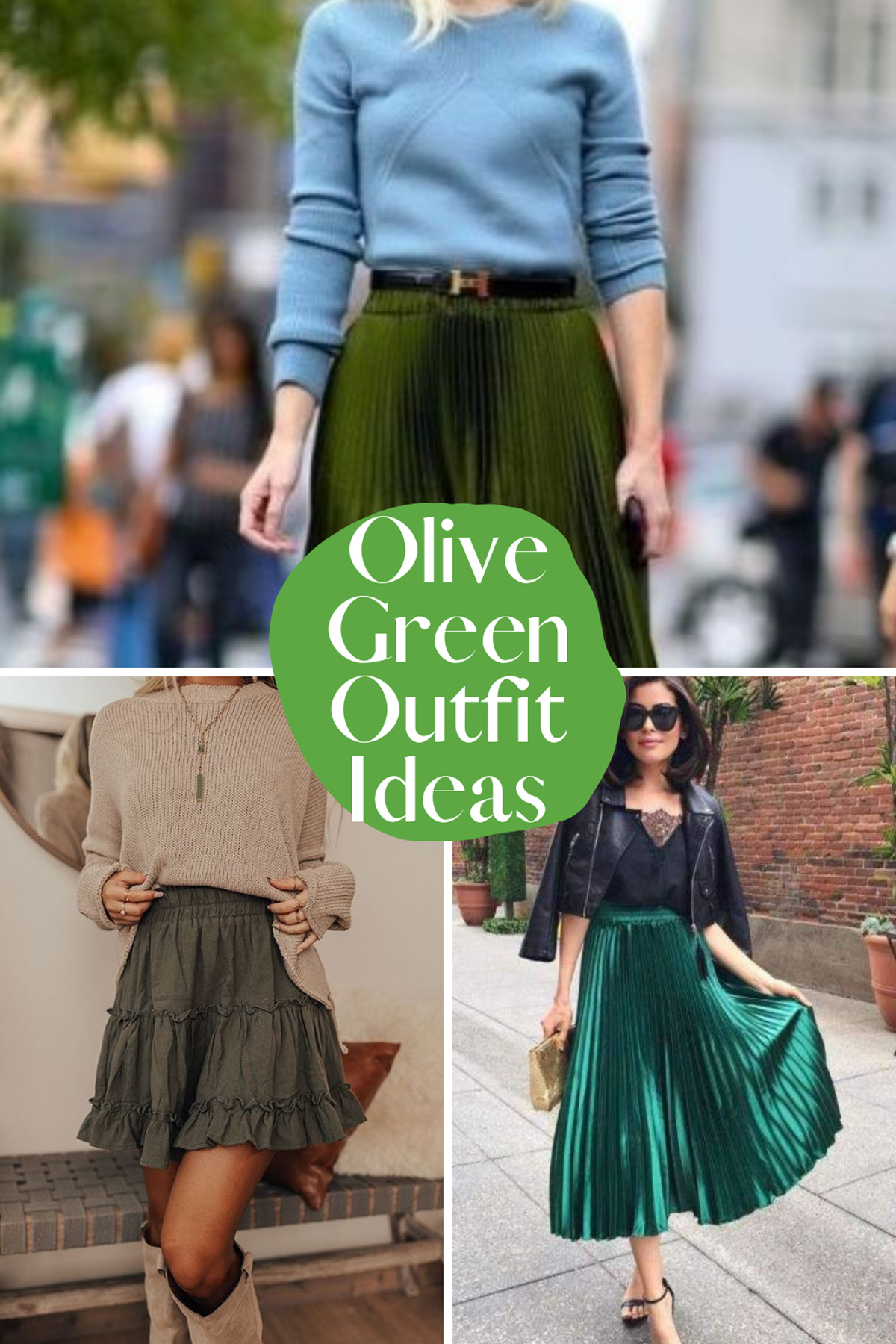 Olive Green Outfit Ideas