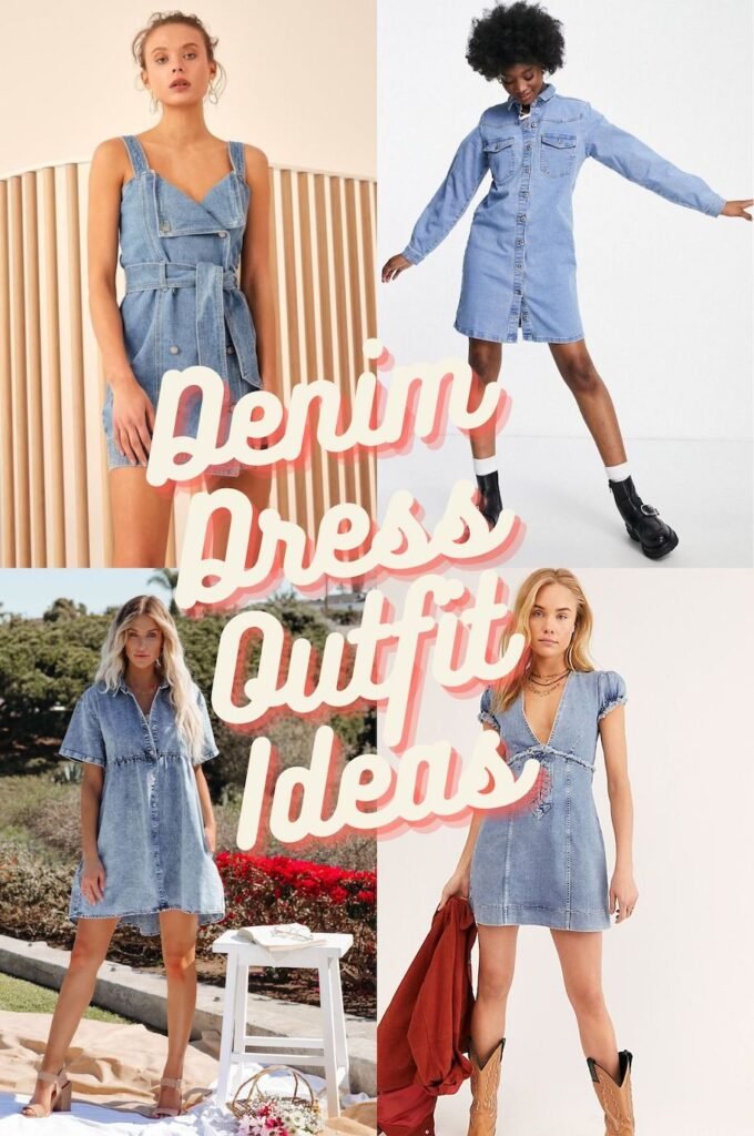 100+ Denim Dress Outfit Ideas For Blue Jean Style ljanestyle