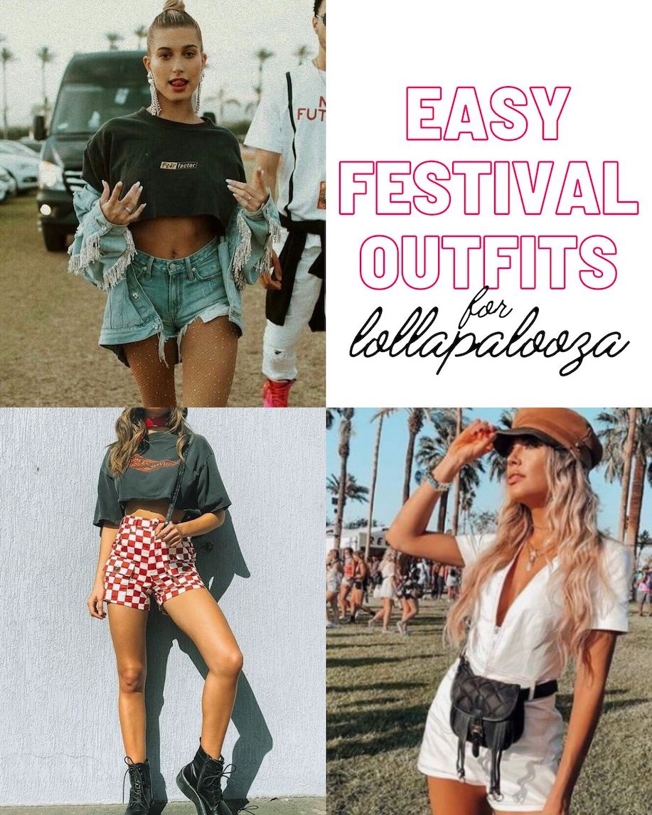 easy festival outfits for music festivals 
