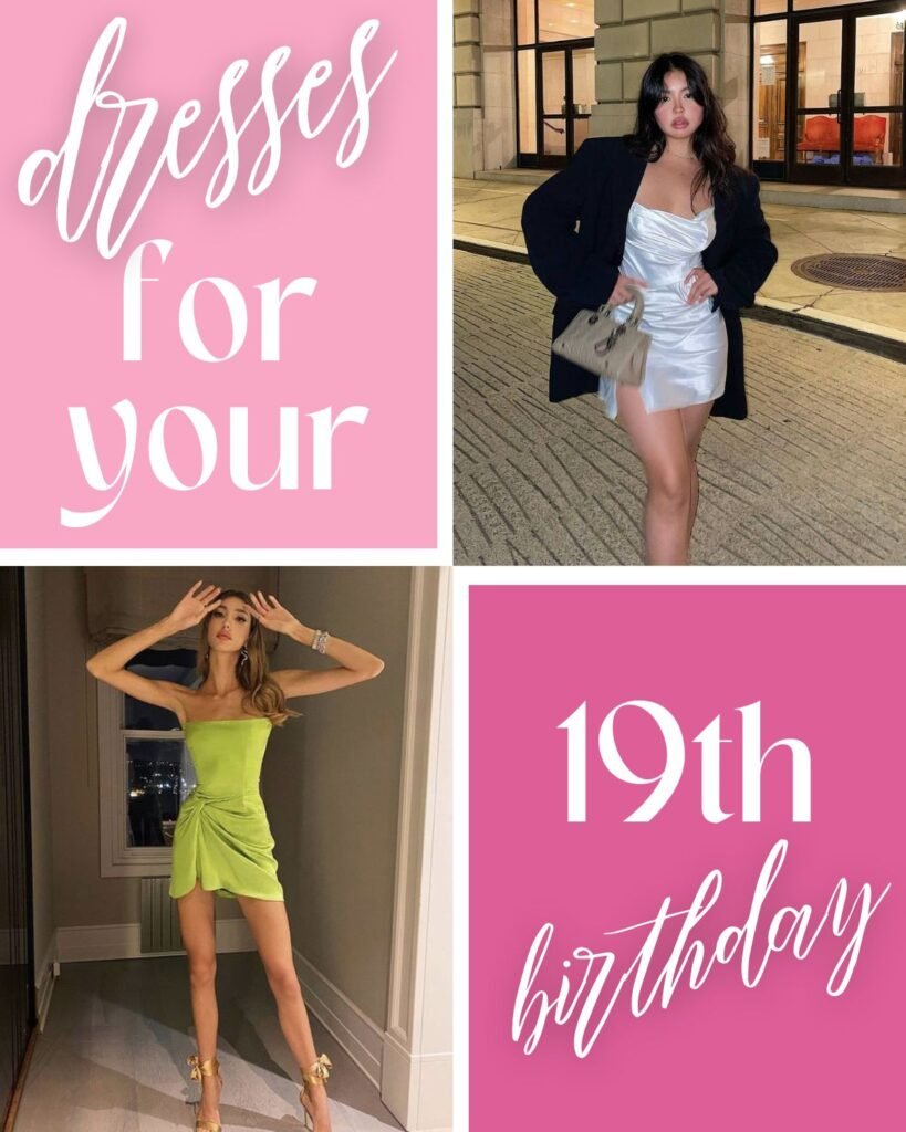19th birthday dresses