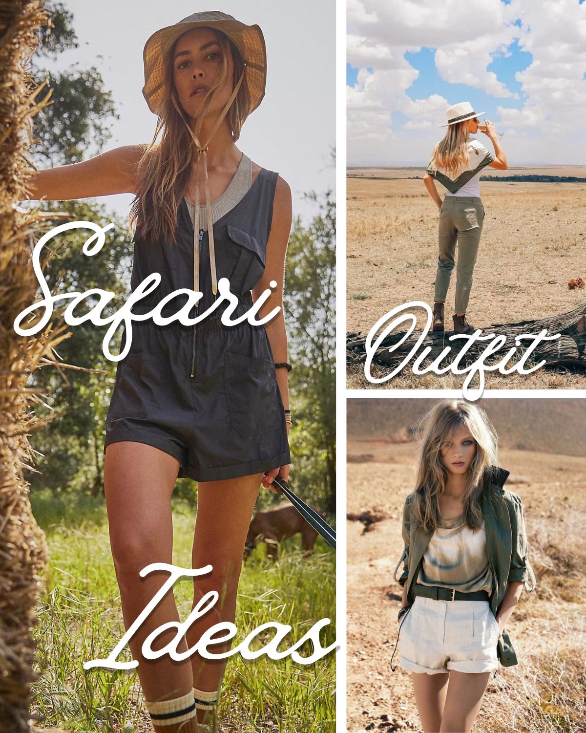 Outfit ideas for a wilderness excursion 