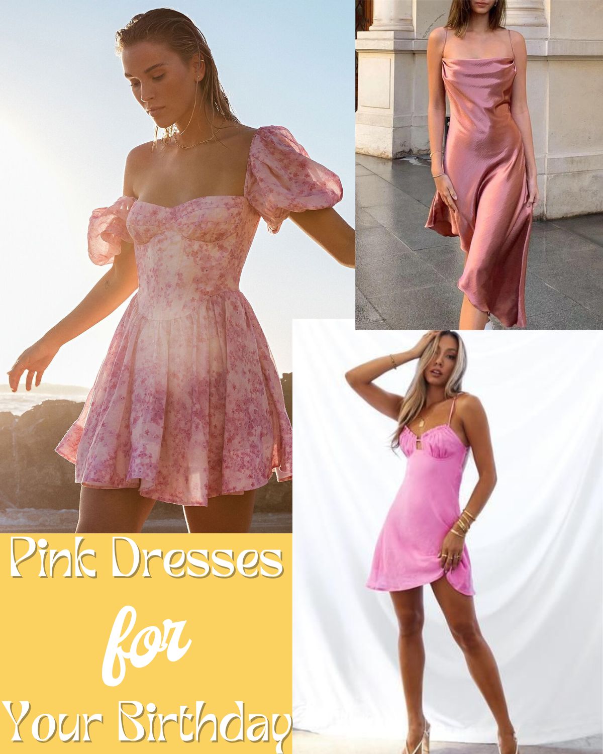 Dresses that are pink