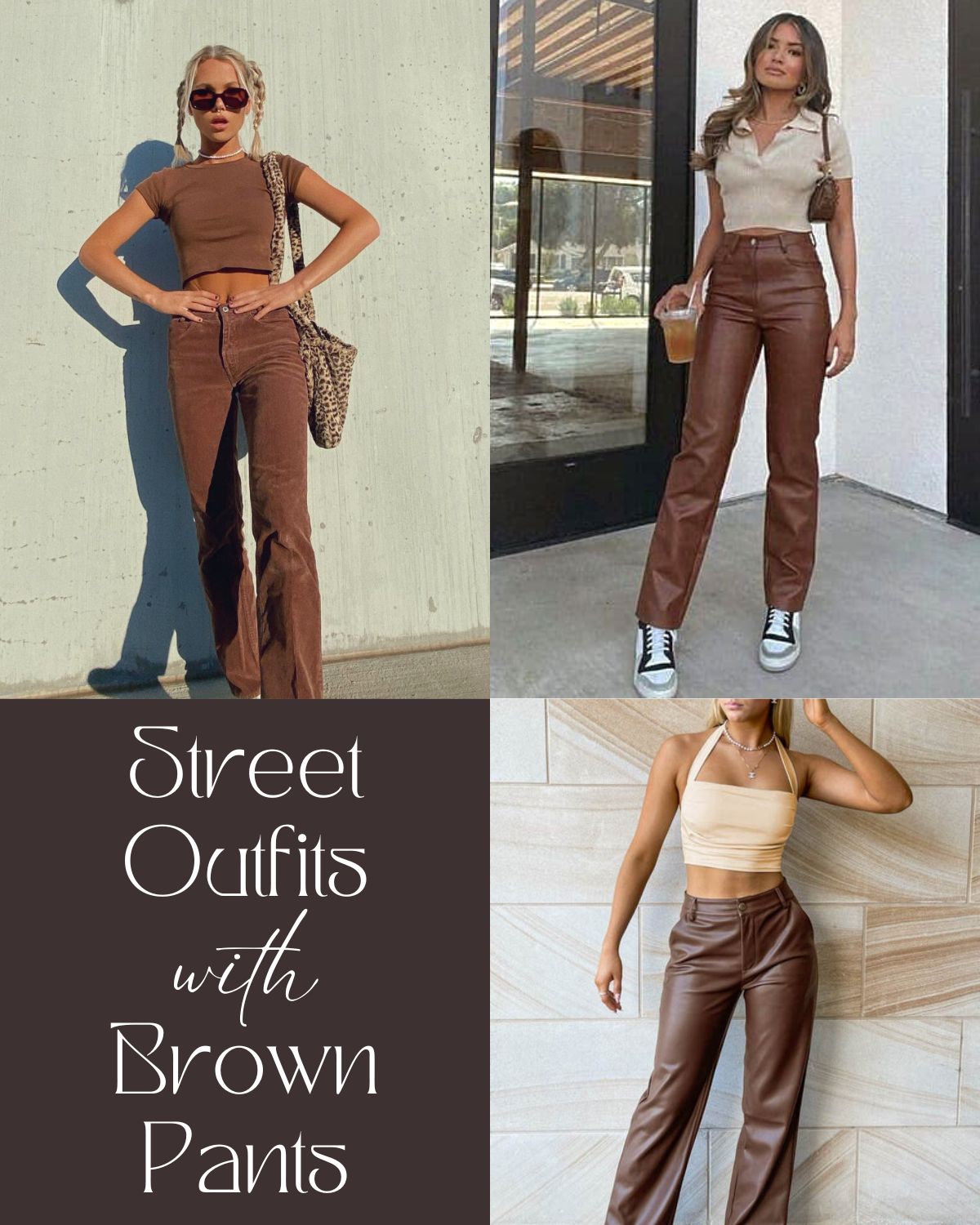 Three street outfits 