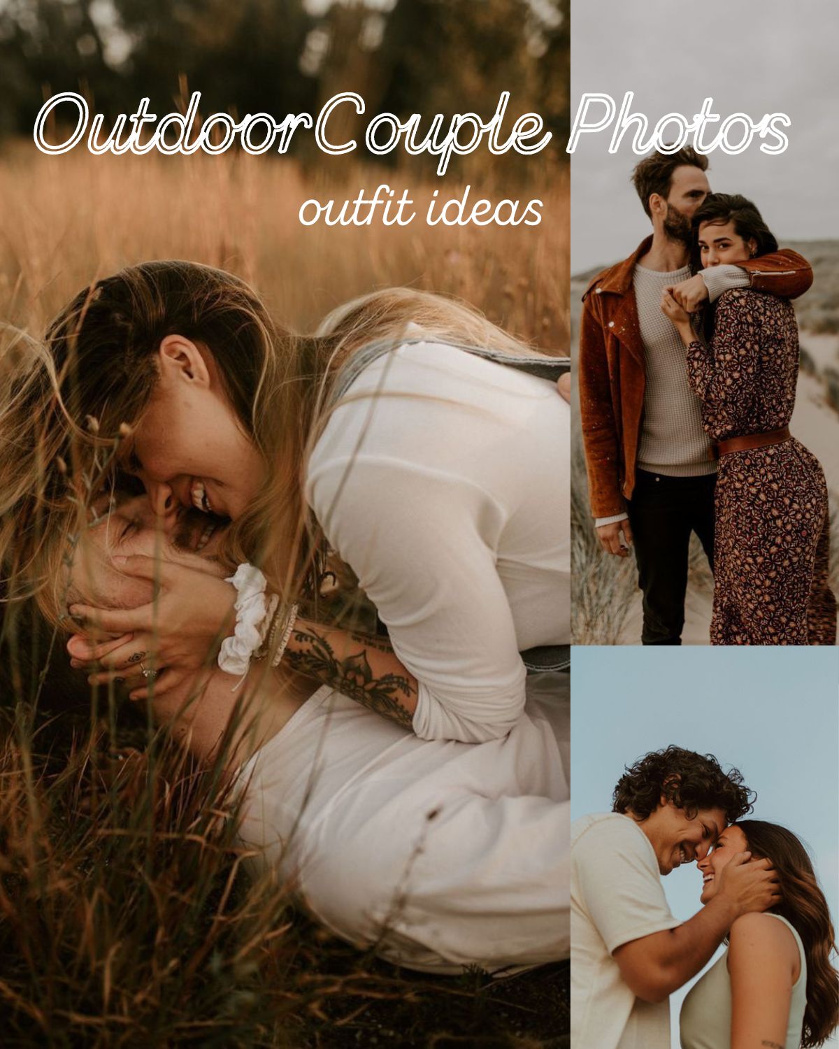 Outdoor couple outfit ideas for pictures in outdoor photos 