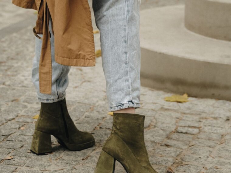 Ankle boots and jeans