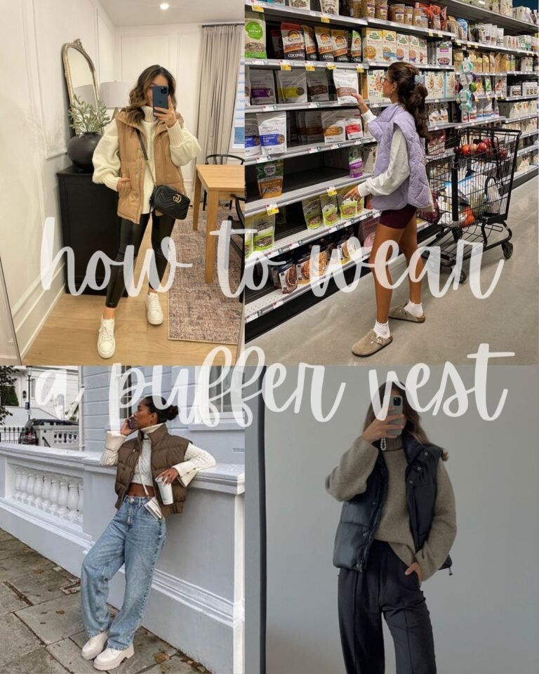 How To Wear A Puffer Vest Women's Fashion Tips ljanestyle