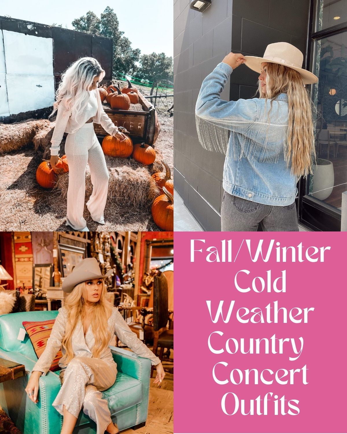 Colder weather country outfits