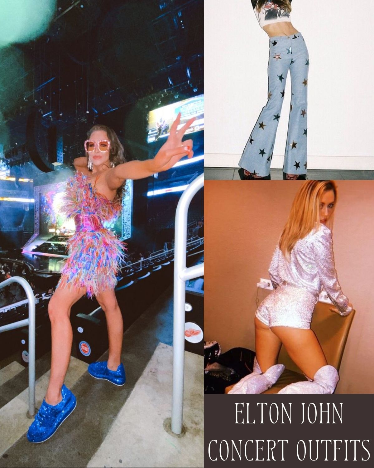 Three outfits perfect for an Elton John concert 