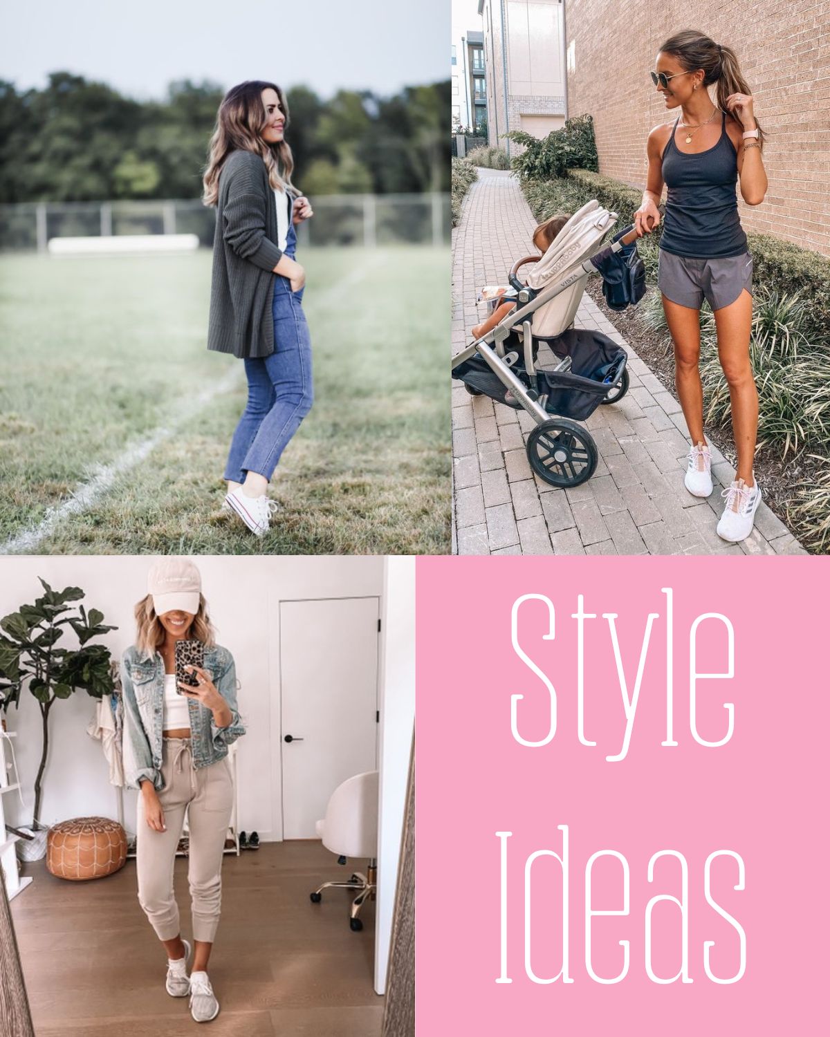 Cute and casual soccer mom outfit! #soccer #soccermom #soccermomoutfit, Cute Casual Outfits