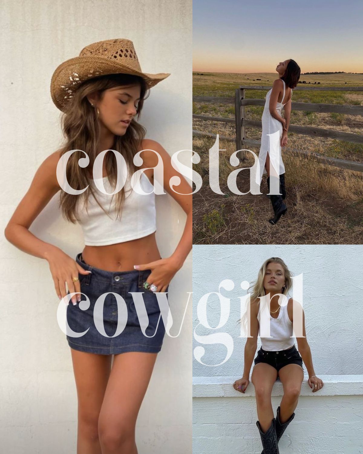 Coastal cowgirl aesthetic ideas