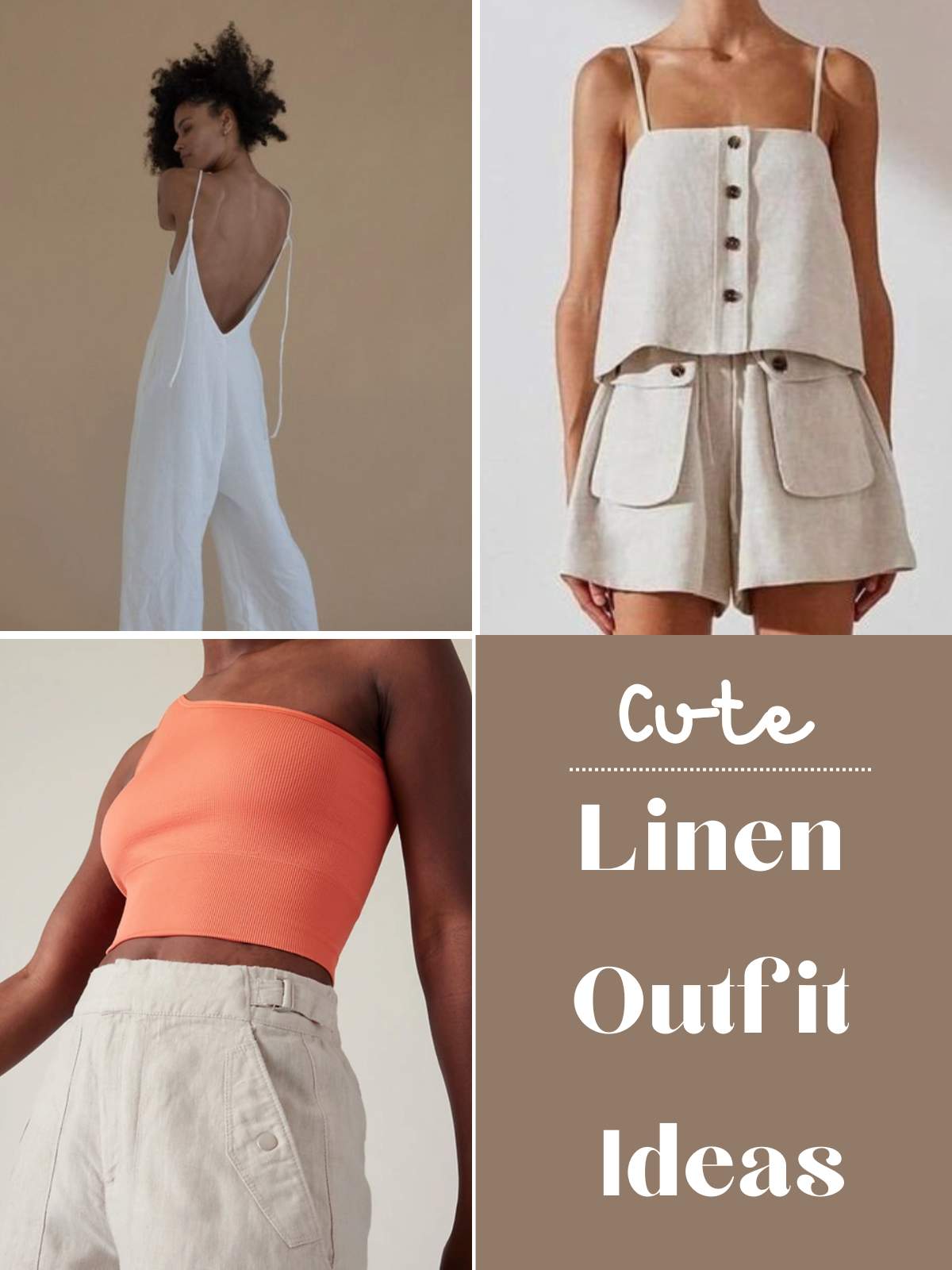 3 Cute linen style examples. 