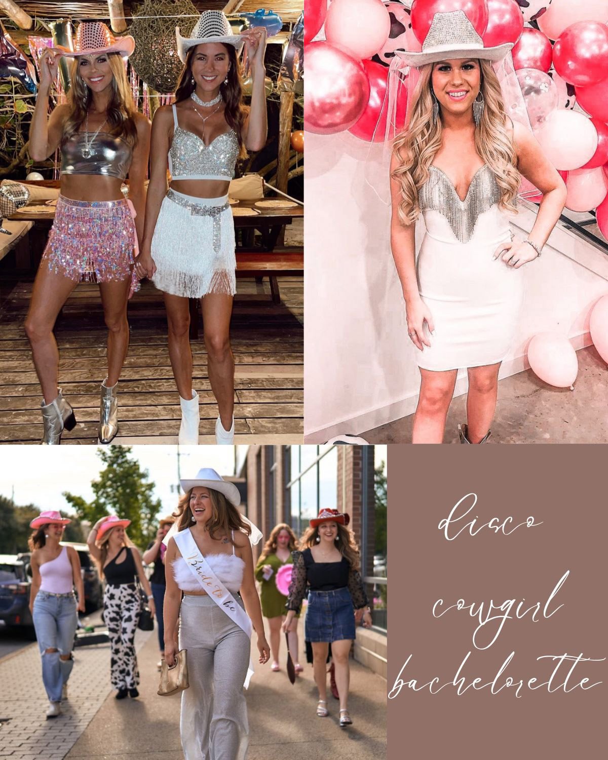 Three western bachelorette parties