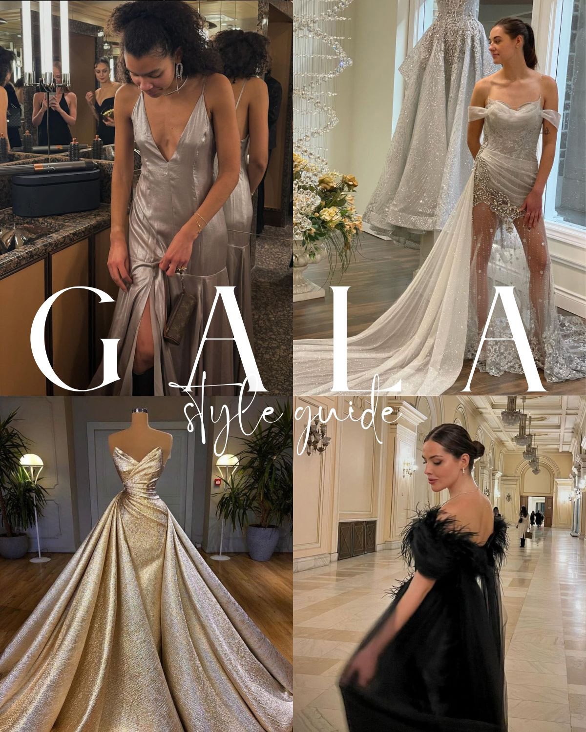 Four stunning gala outfit ideas