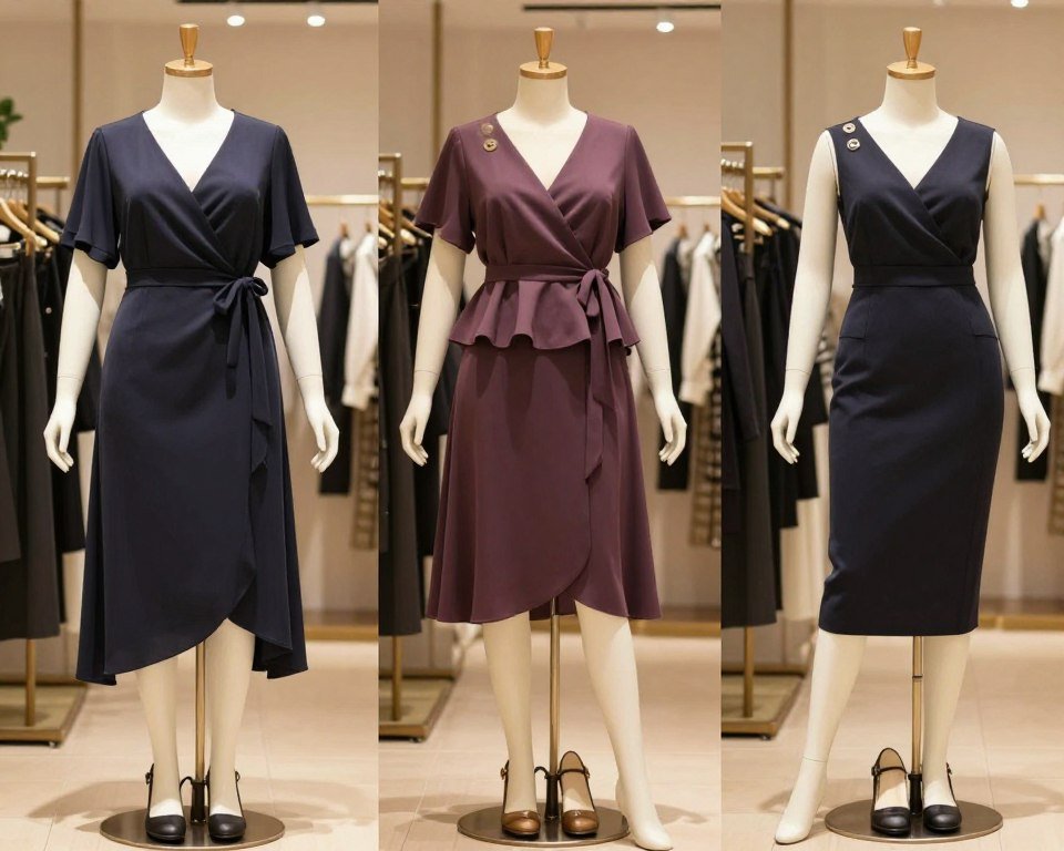 Plus size elegant dinner date outfit collection