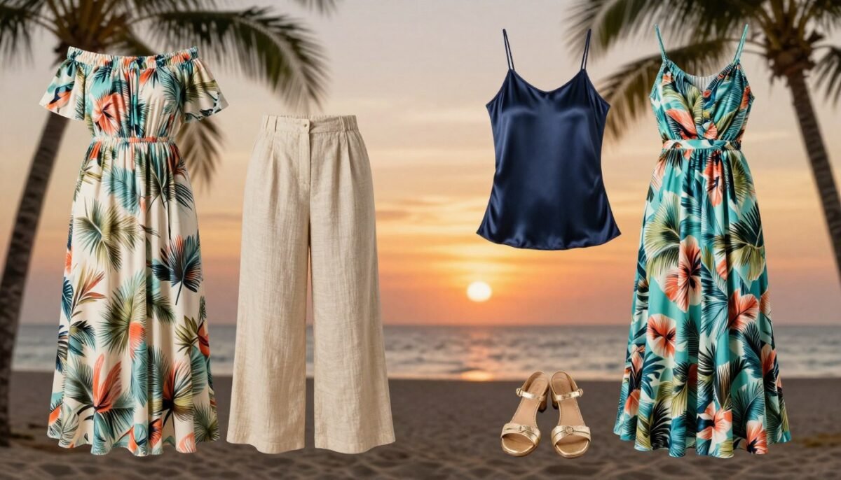 Plus size resort wear evening outfits for cruise