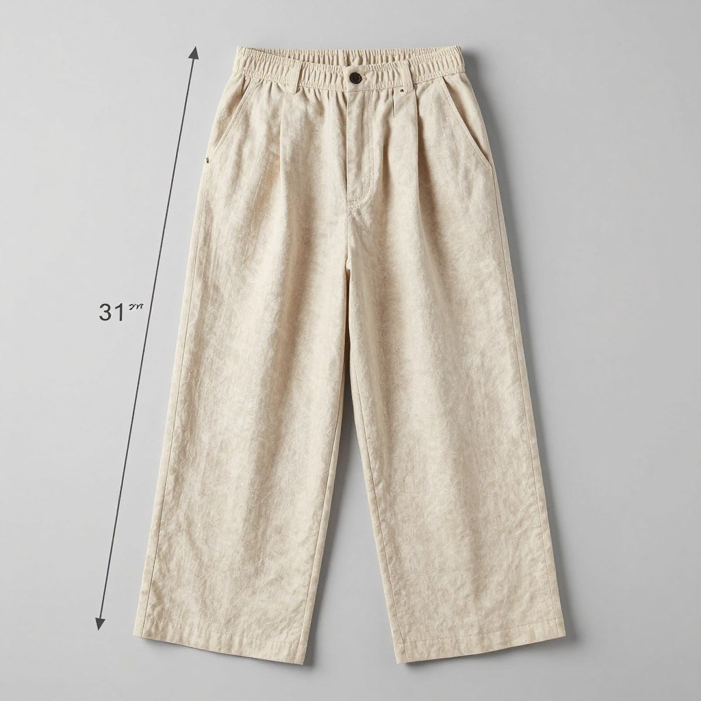 Wide leg linen pants in plus sizes for travel