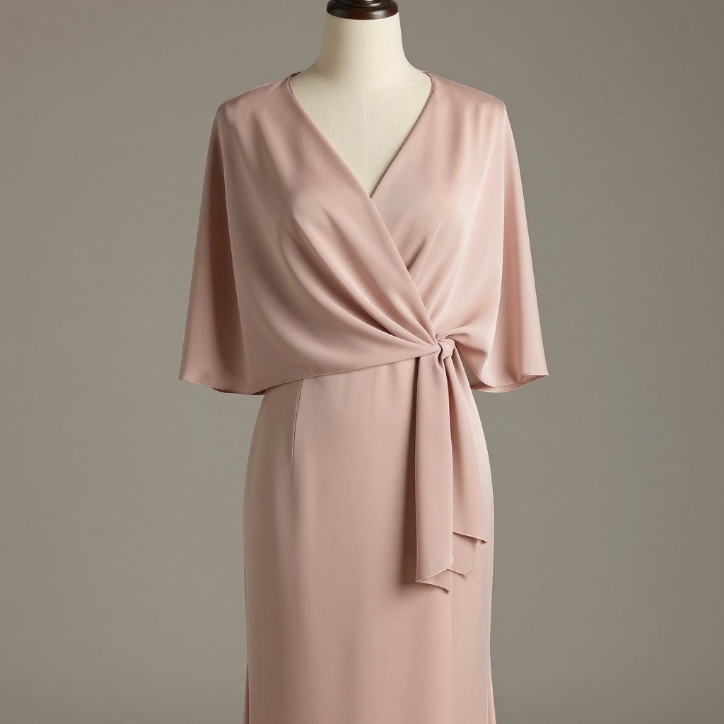 Wrap or shawl for plus size mother bride ensemble