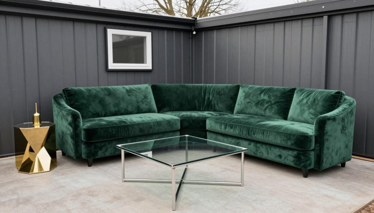 Art deco furniture in 16x40 shed house