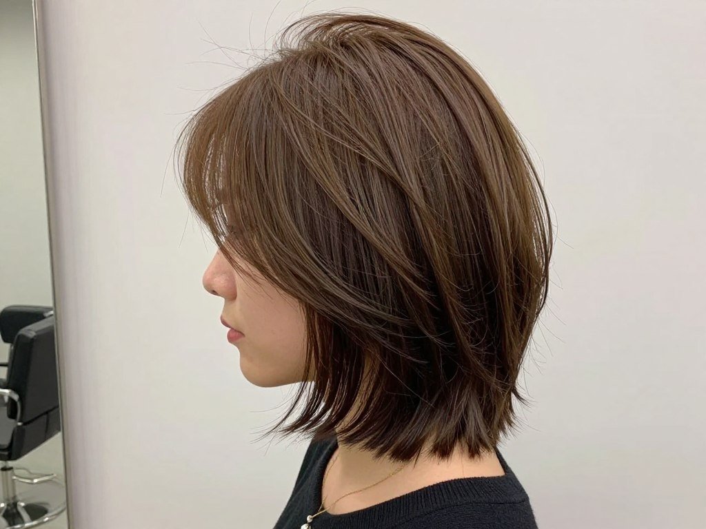 Choppy midi haircut Fall 2026