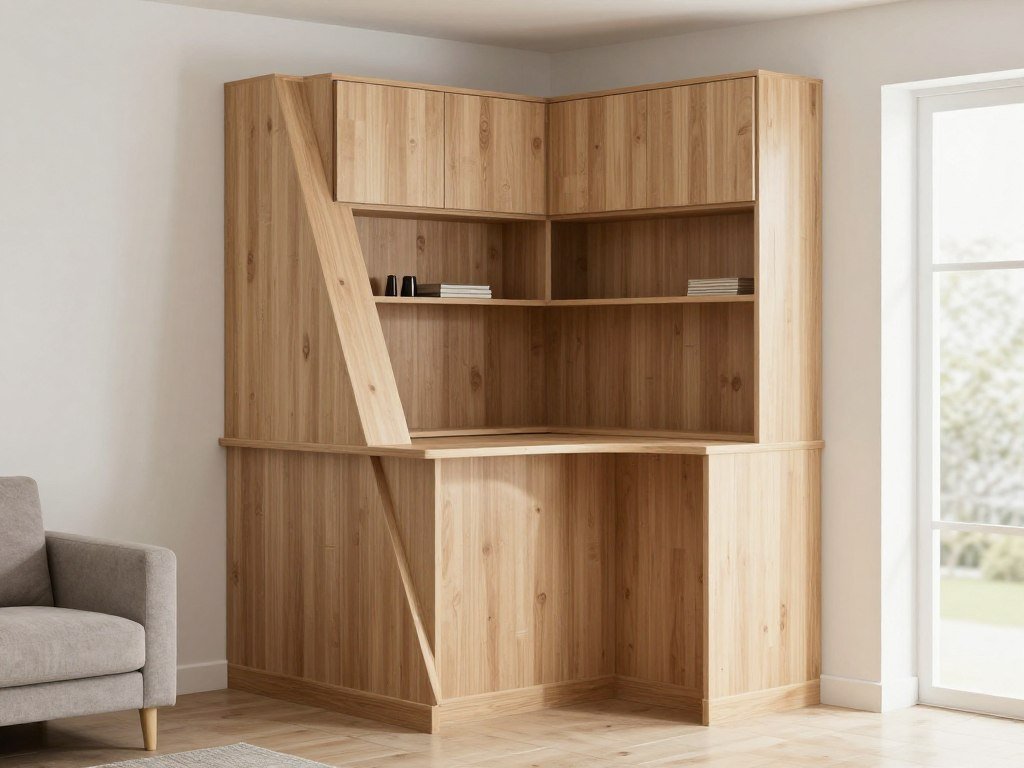 Corner bar installation maximizing small space for built-in bar ideas