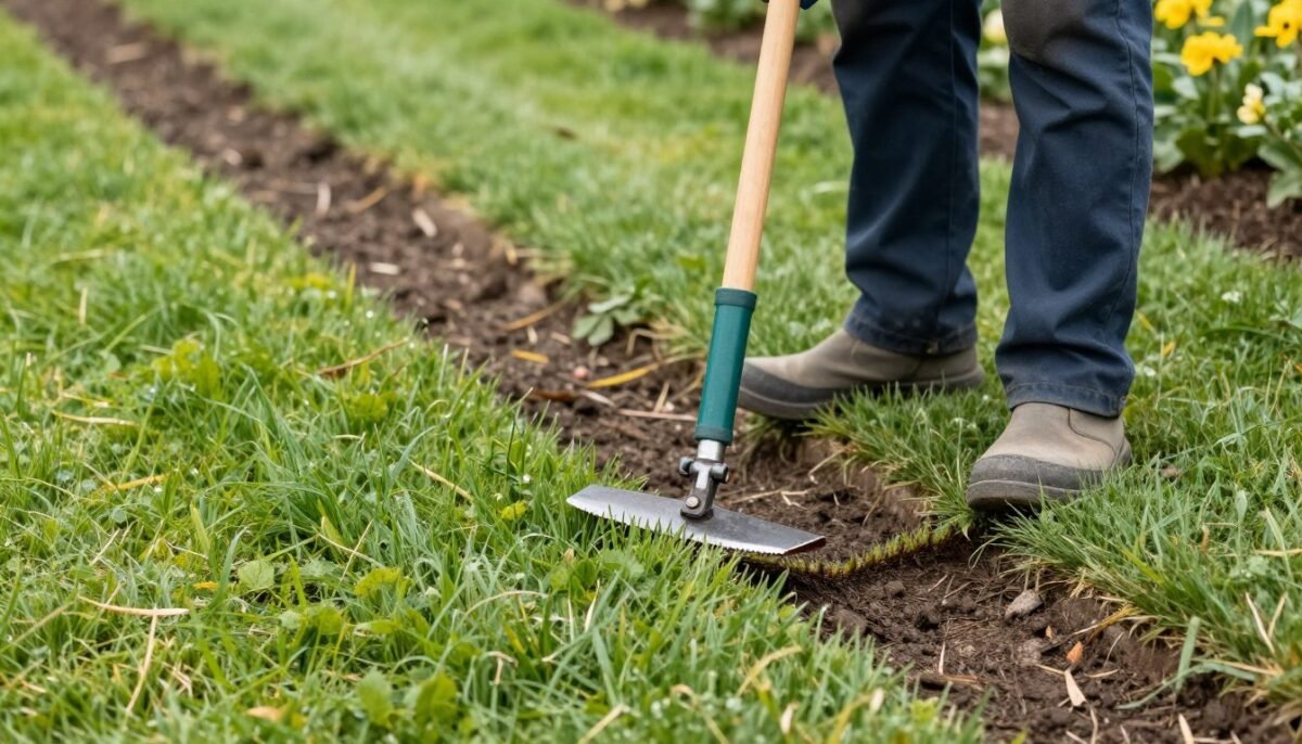 Demonstration of edge cutting technique