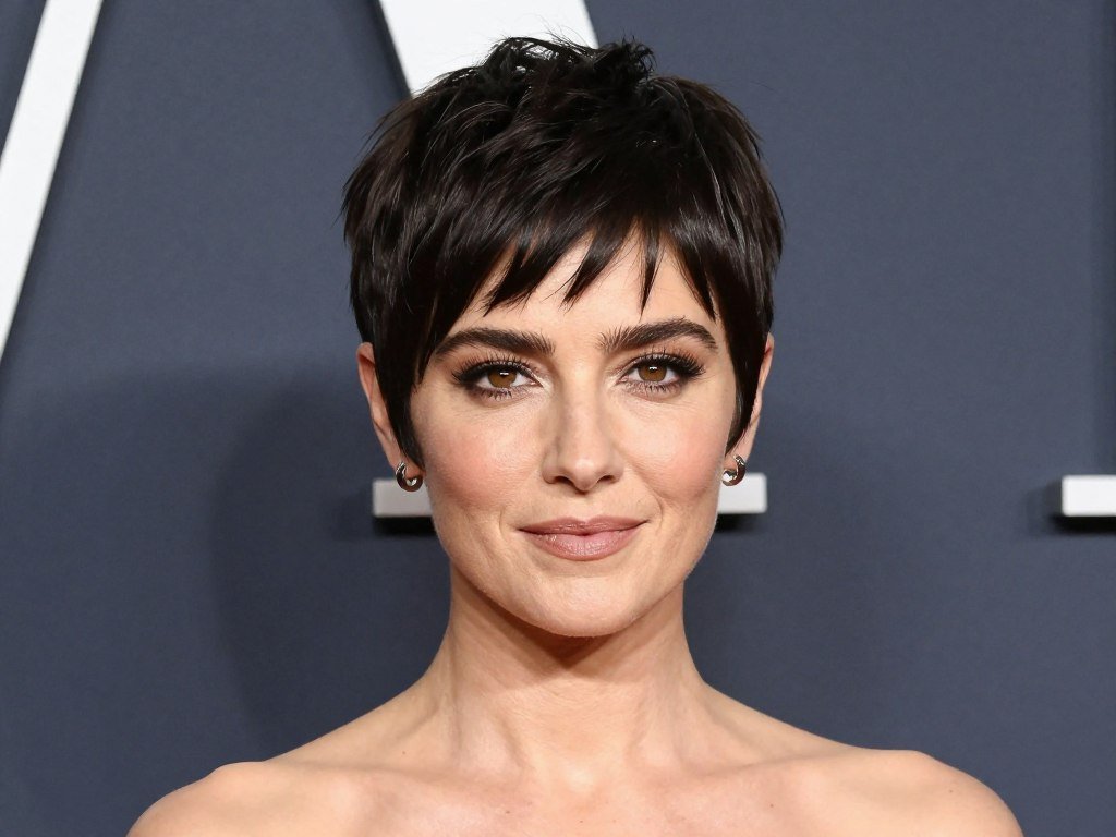 Elegant pixie haircut for formal events