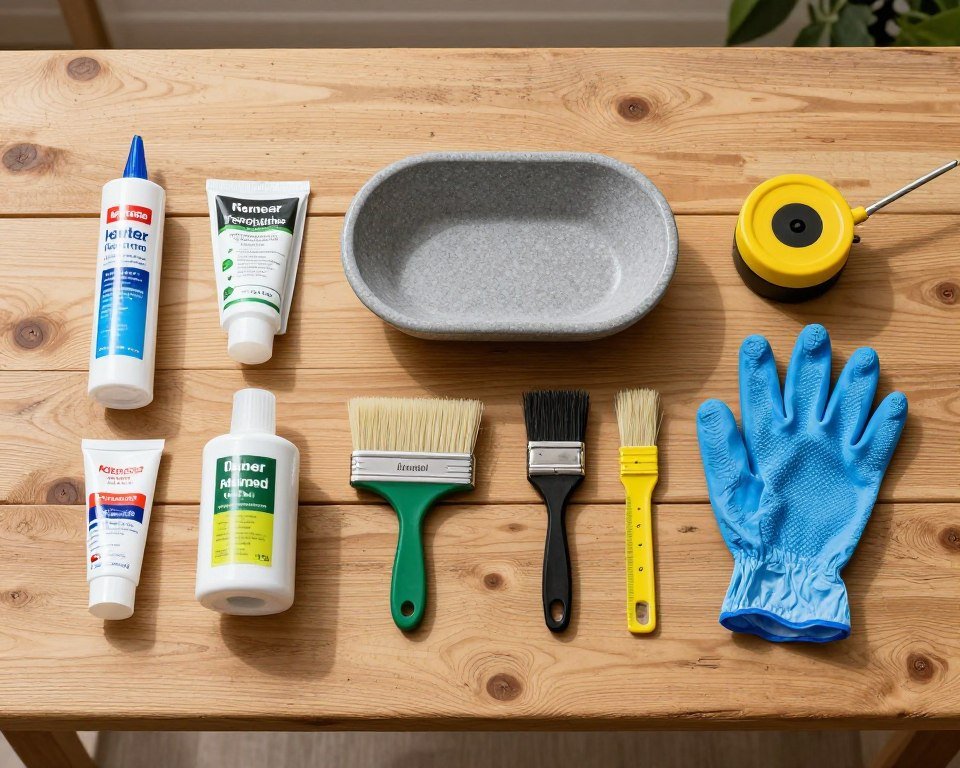 Essential bird bath building supplies