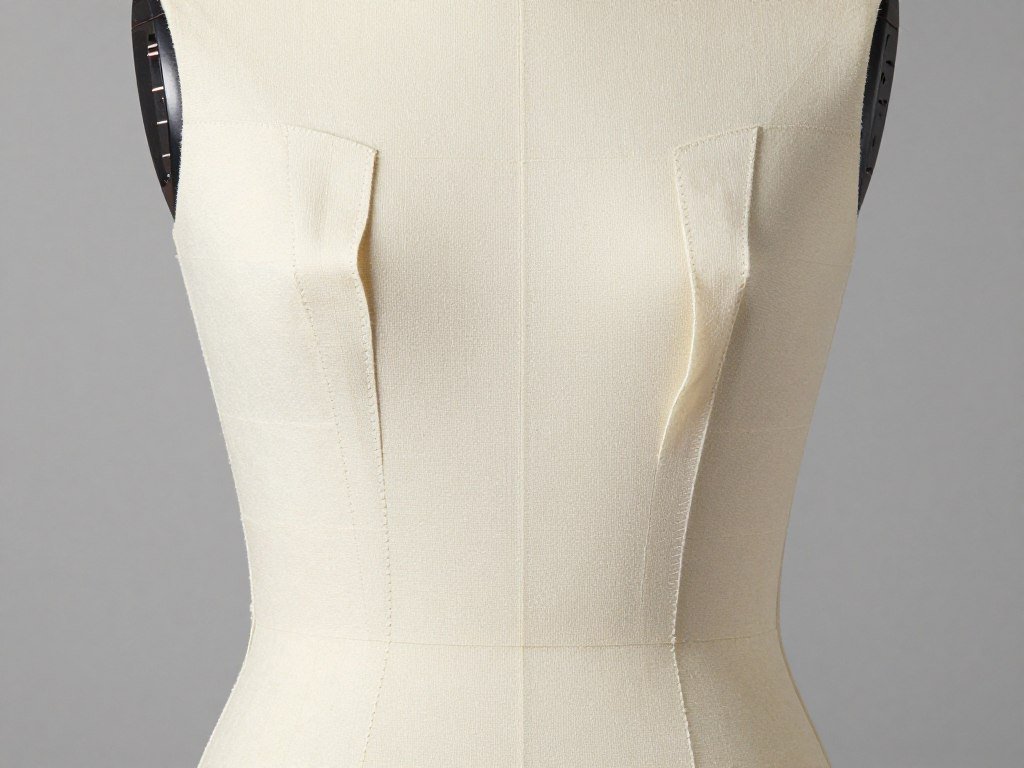 Garment with added side fabric panel for sizing adjustment