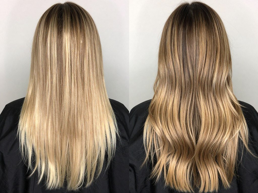 Hair damage concerns for blonde balayage on dark hair