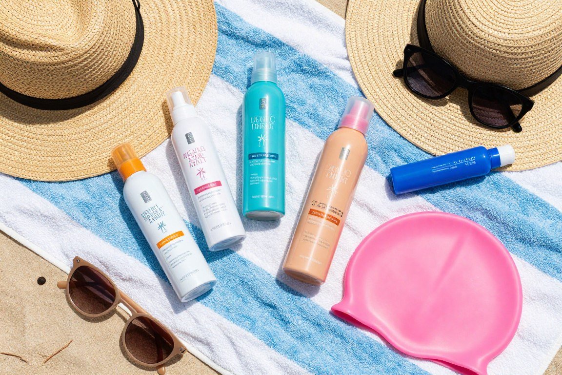 Hair protection products for summer