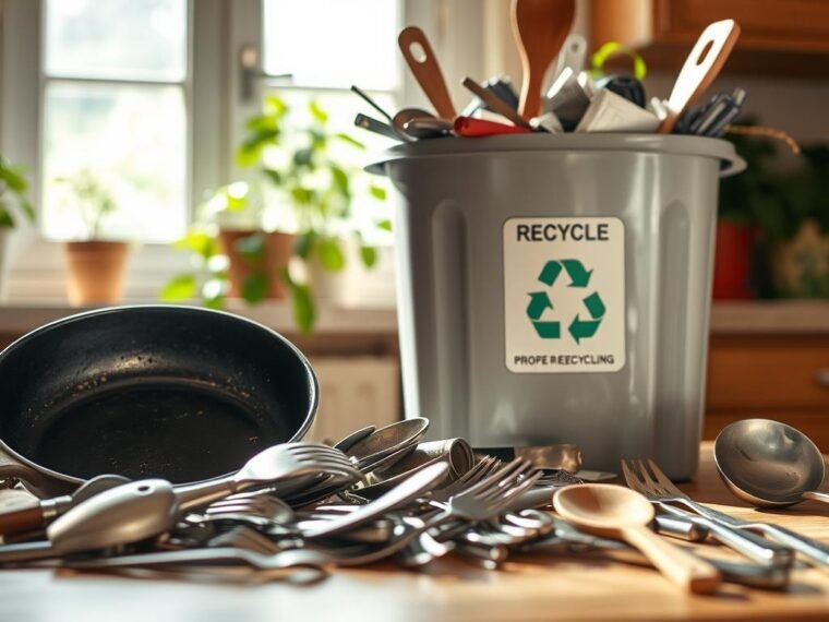 How to Dispose of Old Kitchen Utensils
