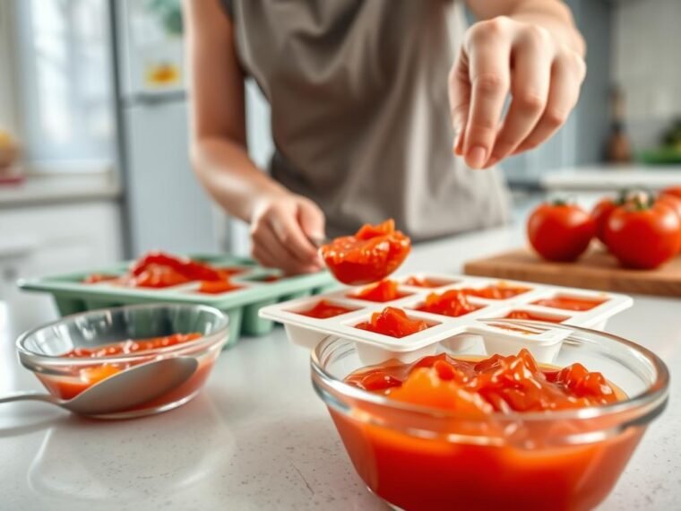 How to Store Tomato Paste in Freezer