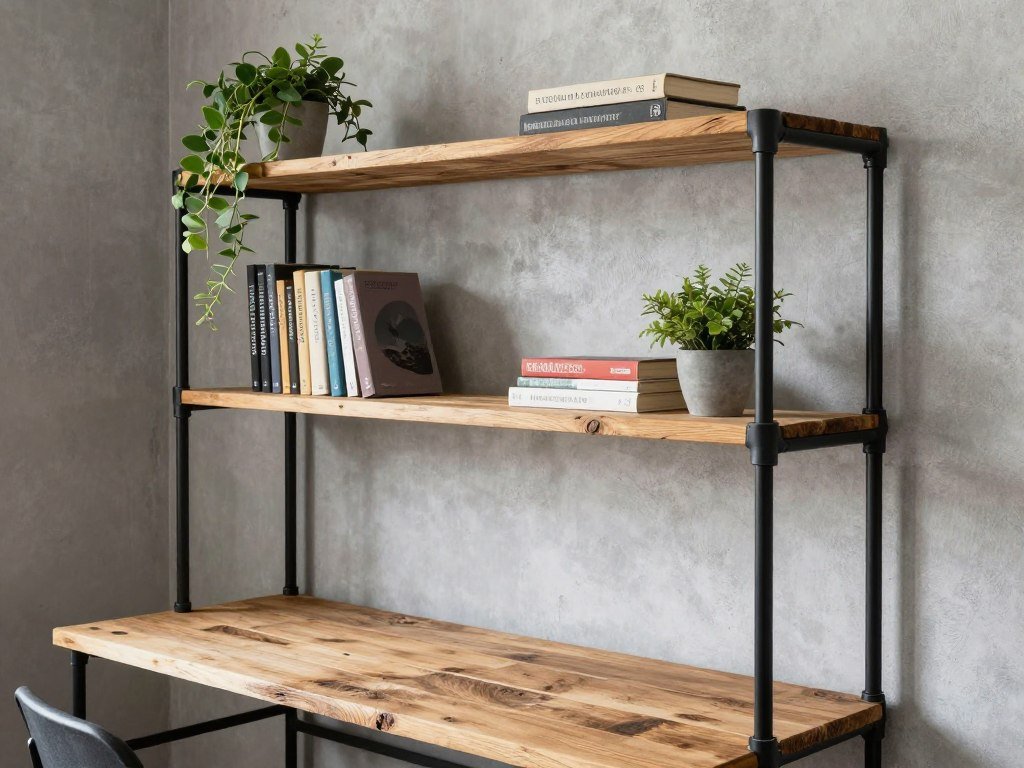 Industrial materials in 16x40 shed house