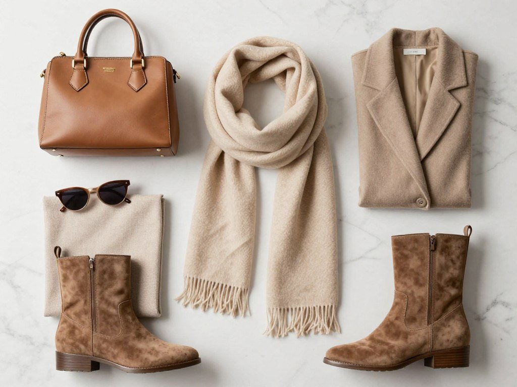 Italian fall fashion essentials including leather accessories and quality fabrics