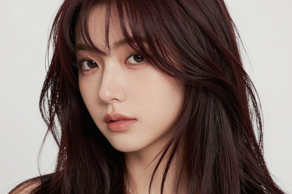 Long layered hair with face-framing pieces, witchy haircut ideas for length