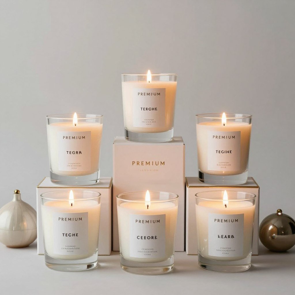 Luxury candle sets for baby shower game prizes