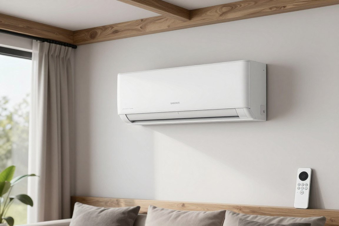 Mini-split system in tiny home