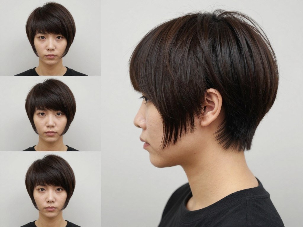 Pixie bob haircut hybrid style