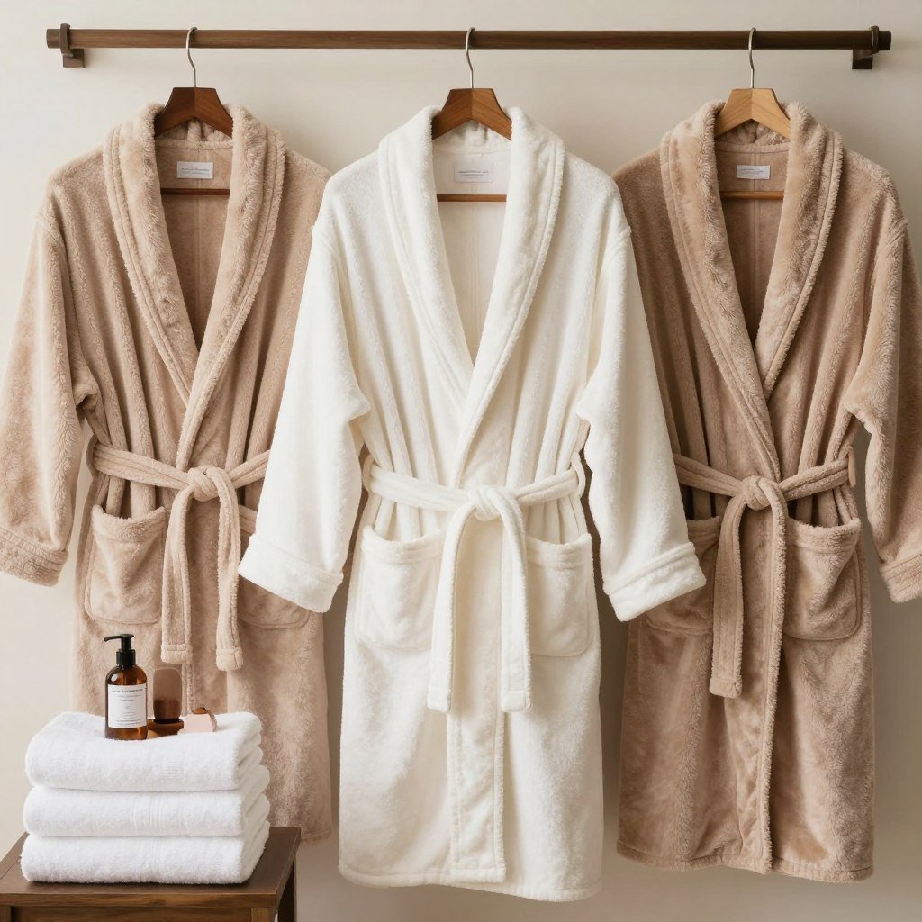 Premium bath robe sets for baby shower game prizes