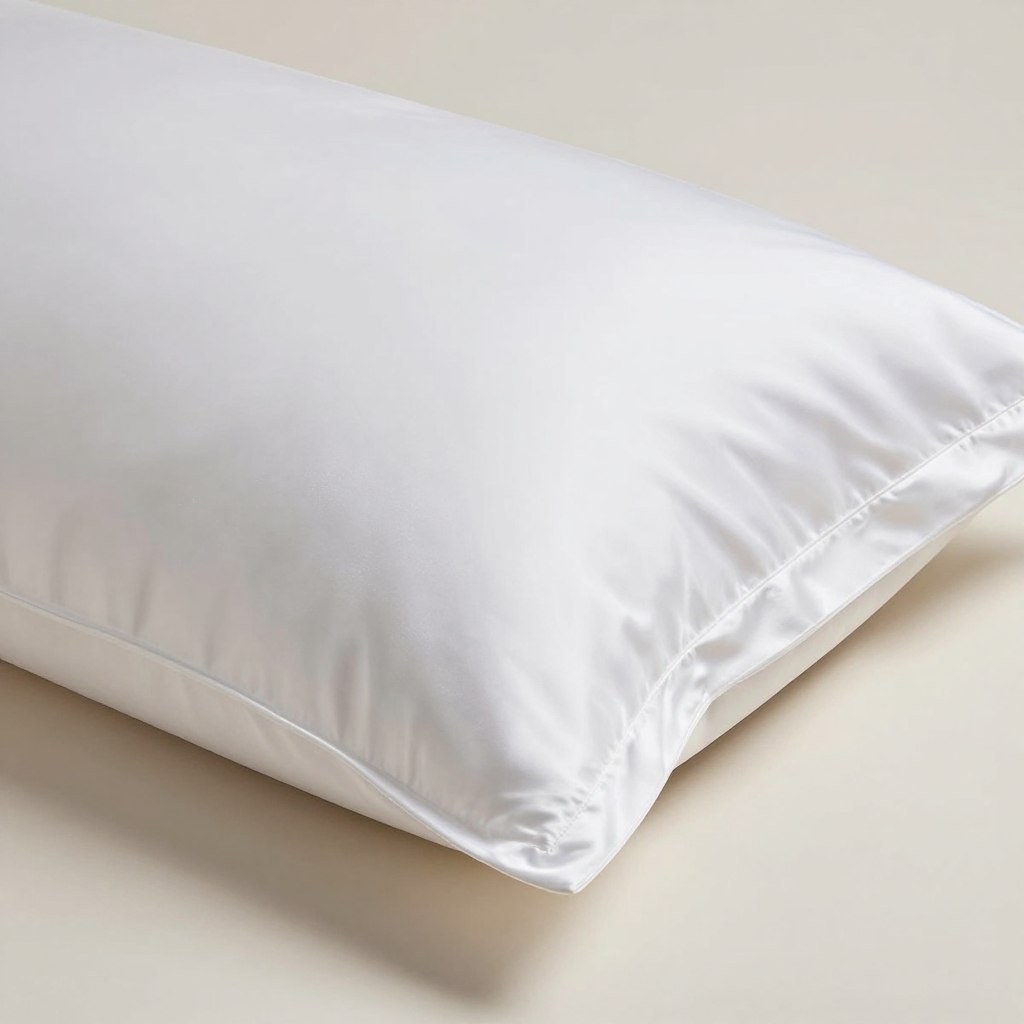 Premium mulberry silk pillowcase for hair protection