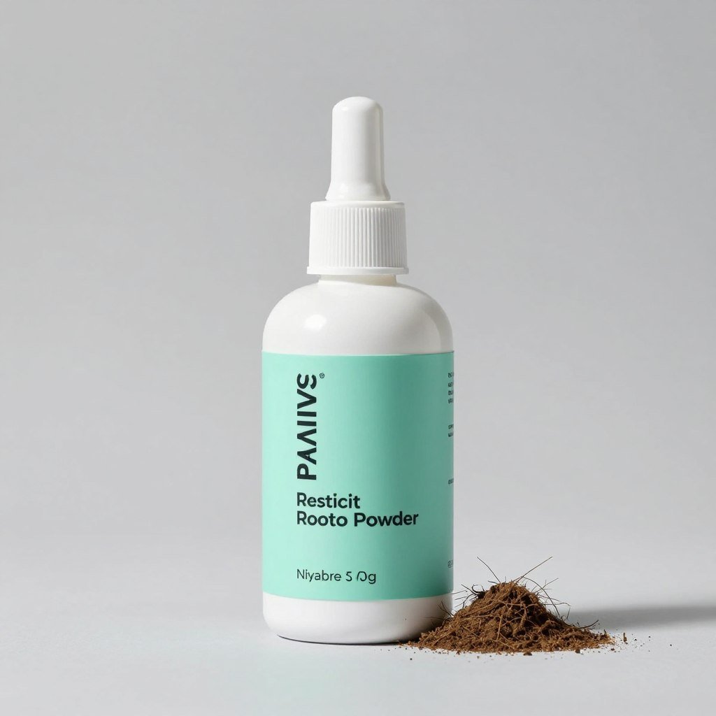 Root lifting powder for volume in fine hair