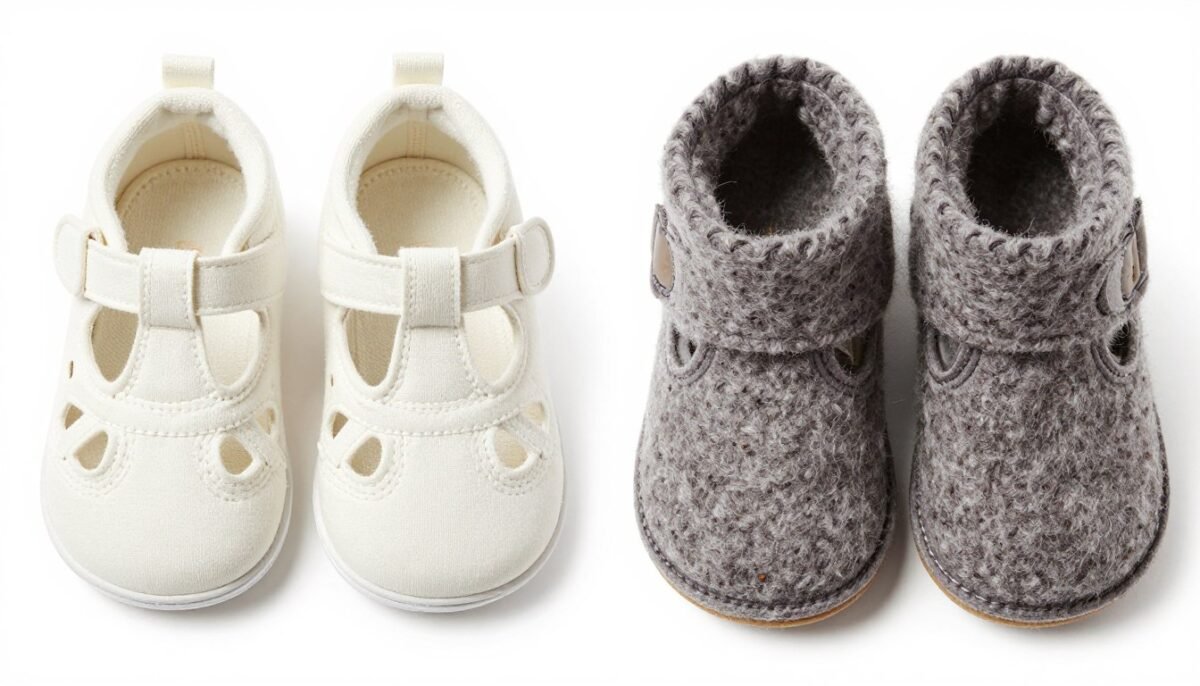 Seasonal variations of baby mary jane shoes