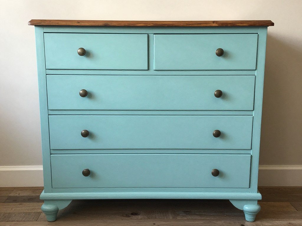 Thrifted furniture in shed house