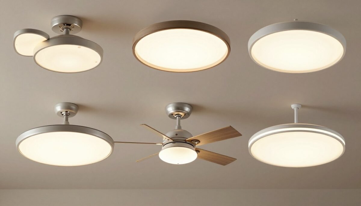 Unique specialty ceiling light fixtures for specific applications